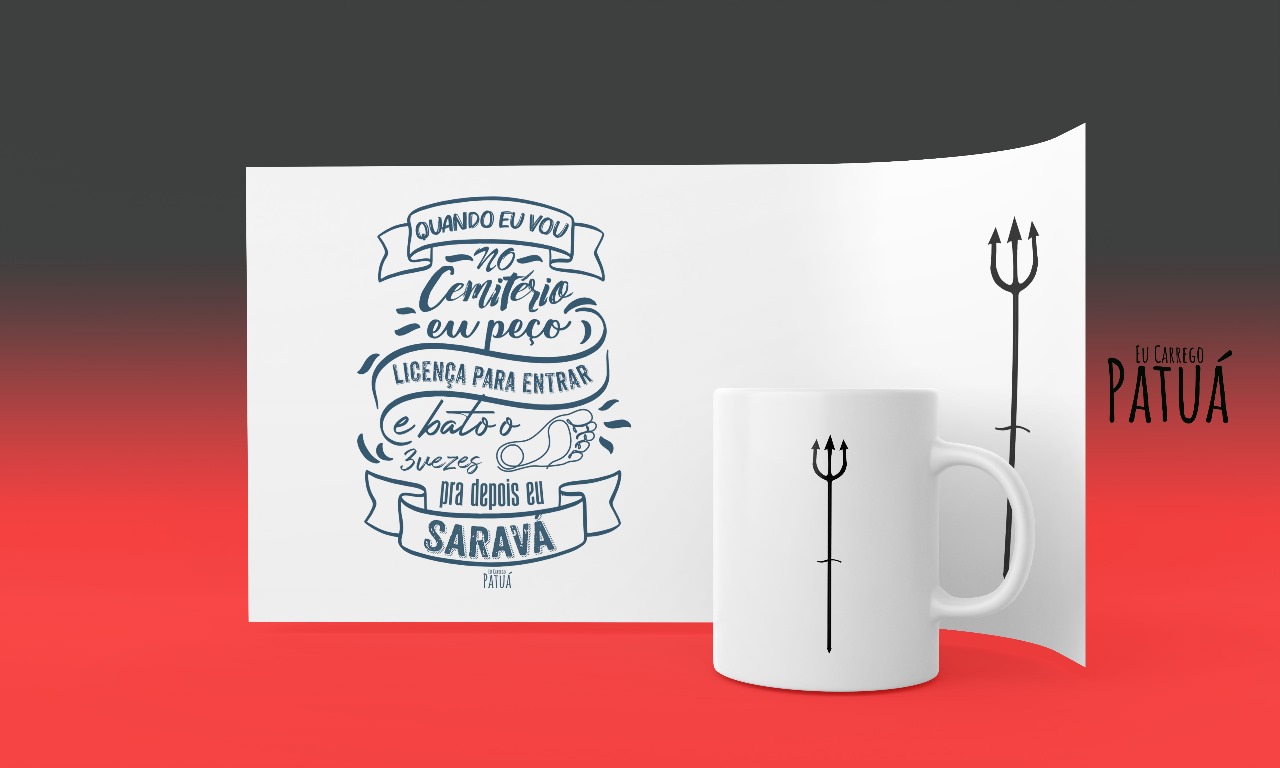 Coleção Ponto Cantado - Caneca Termo Mágica Exu