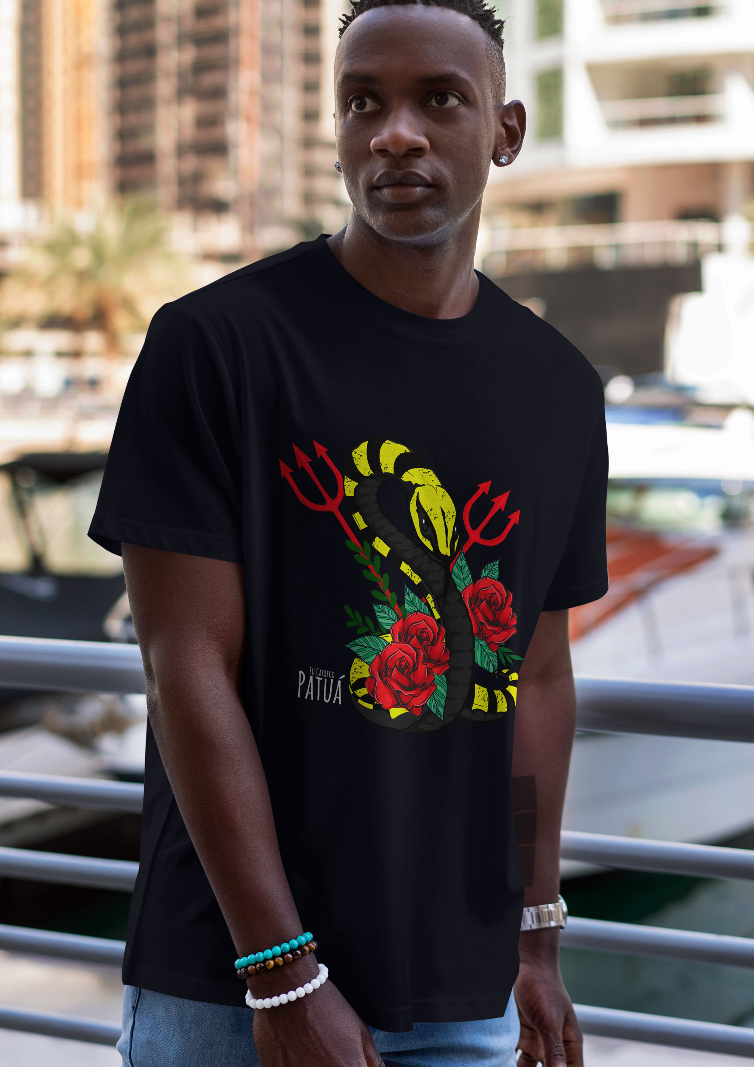 Coleção Símbolos & Elementos - T-Shirt Classic Pombogira