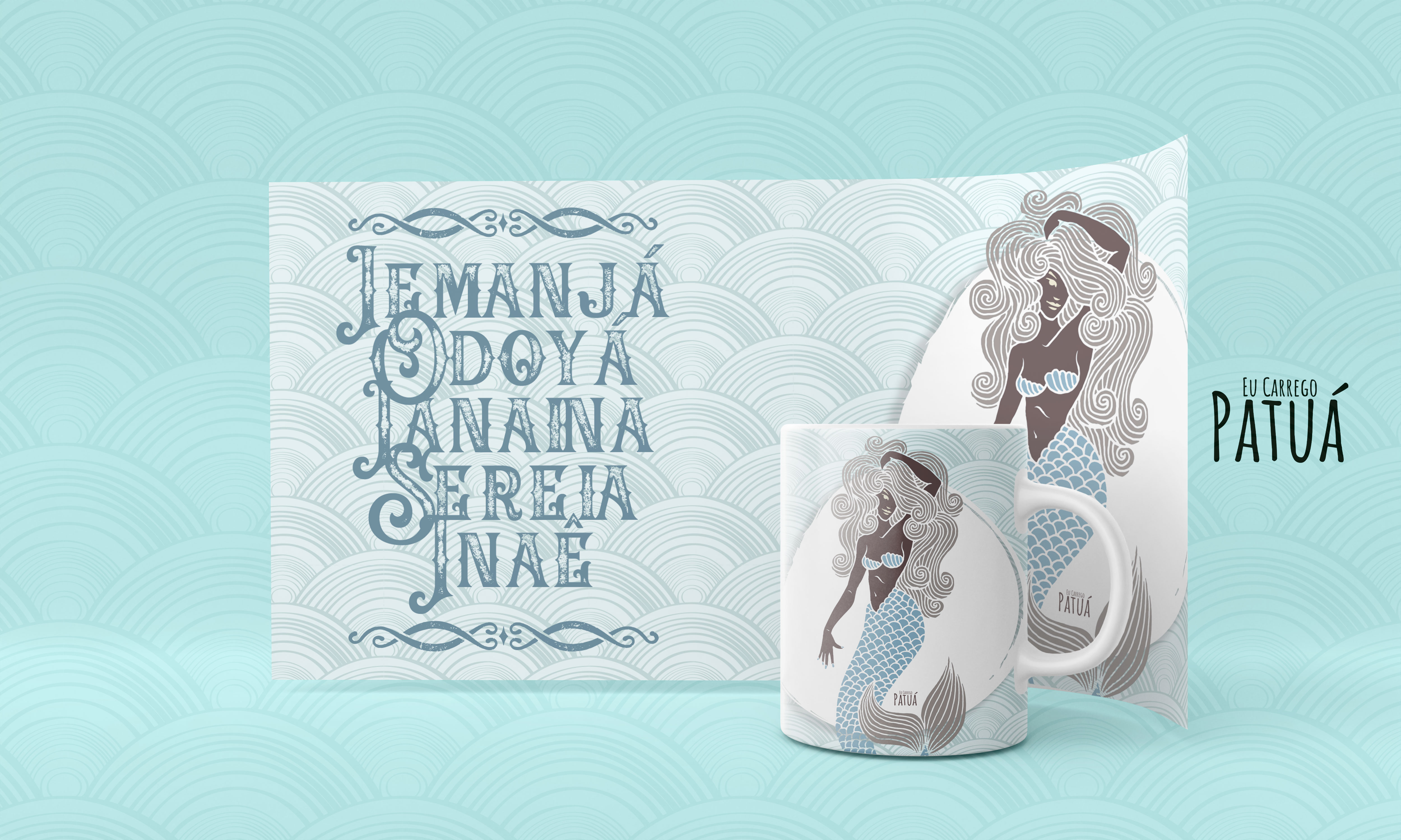 Coleção Ponto Cantado - Caneca Termo Mágica Iemanjá