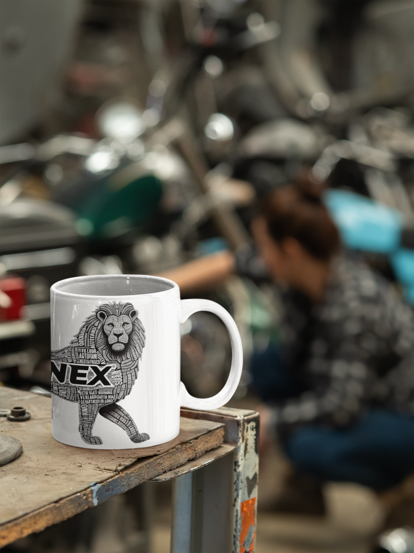 VENEX - Lion Mug Text