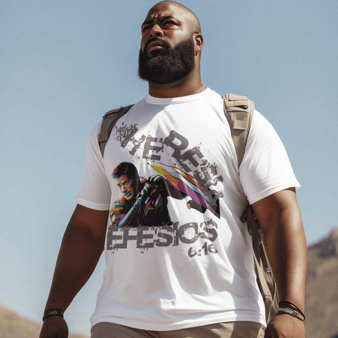 CAMISETA Destruidor de heresia - Efesios 6:16 (camiseta Masculina)