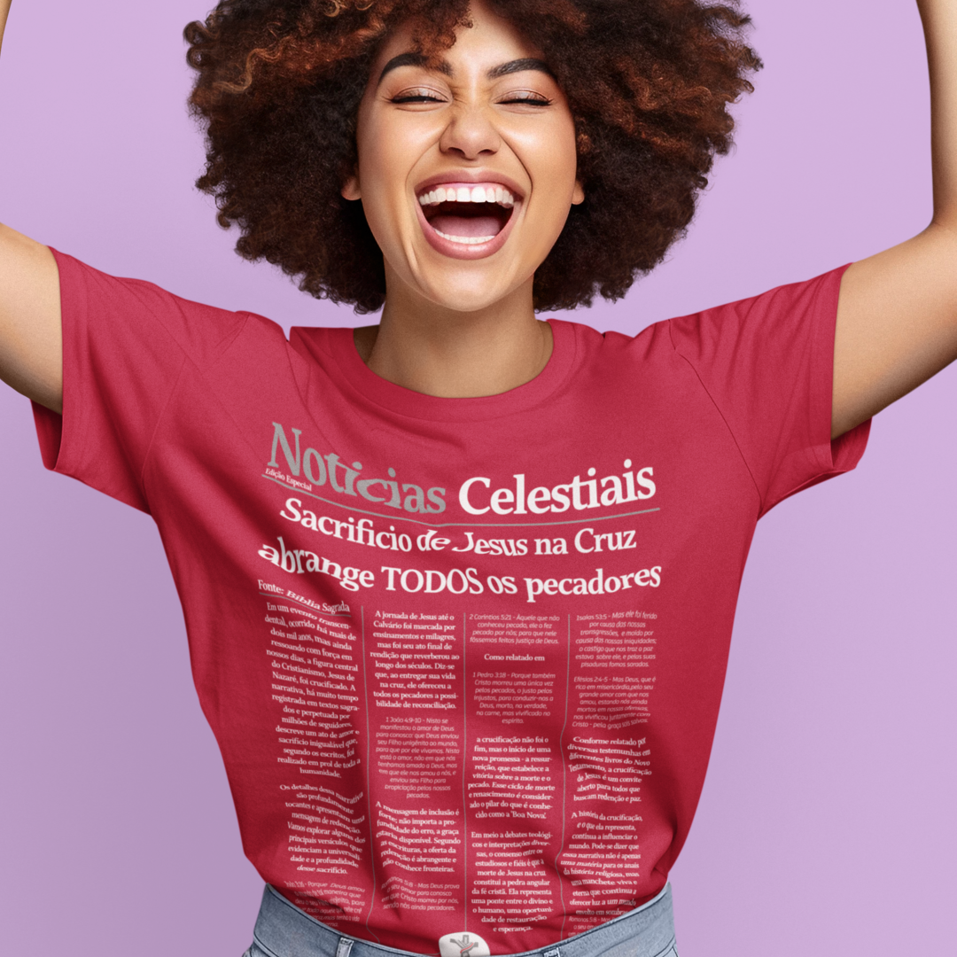 CAMISETA Boas novas (Camisa Feminina)