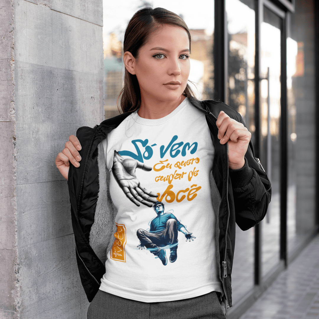 CAMISETA Só vem (Camiseta Feminina)