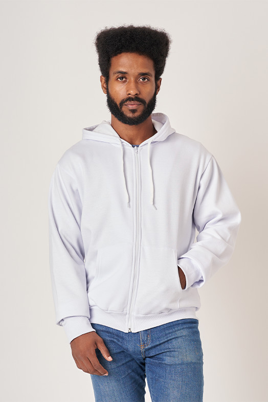 Moletom Masculino e Feminino com Zíper Saudação de Oxum 