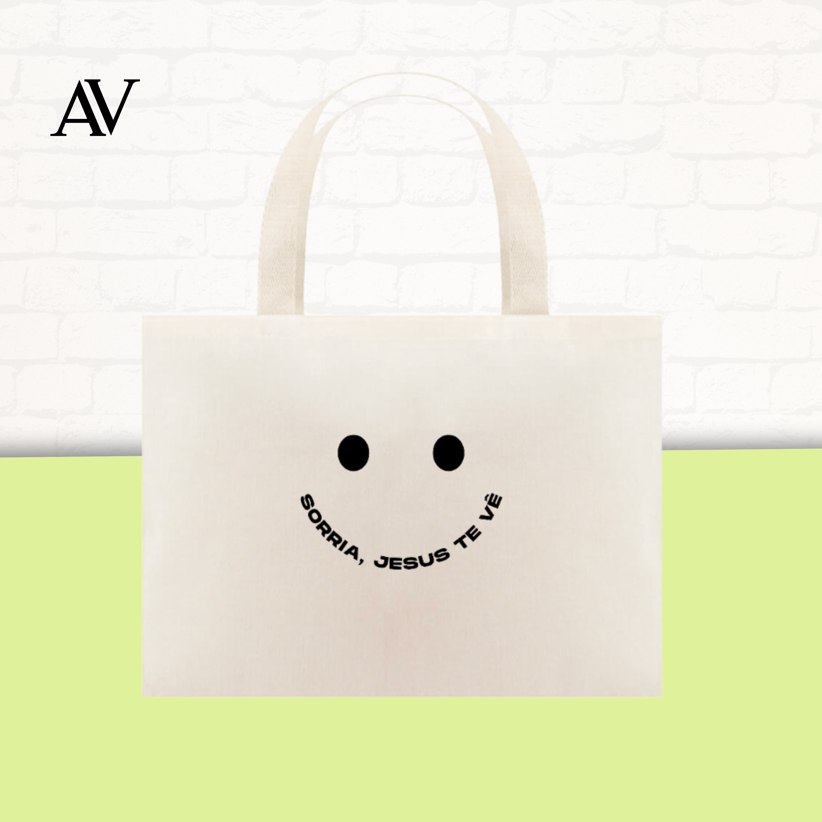 Sorria, Jesus te vê | Ecobag