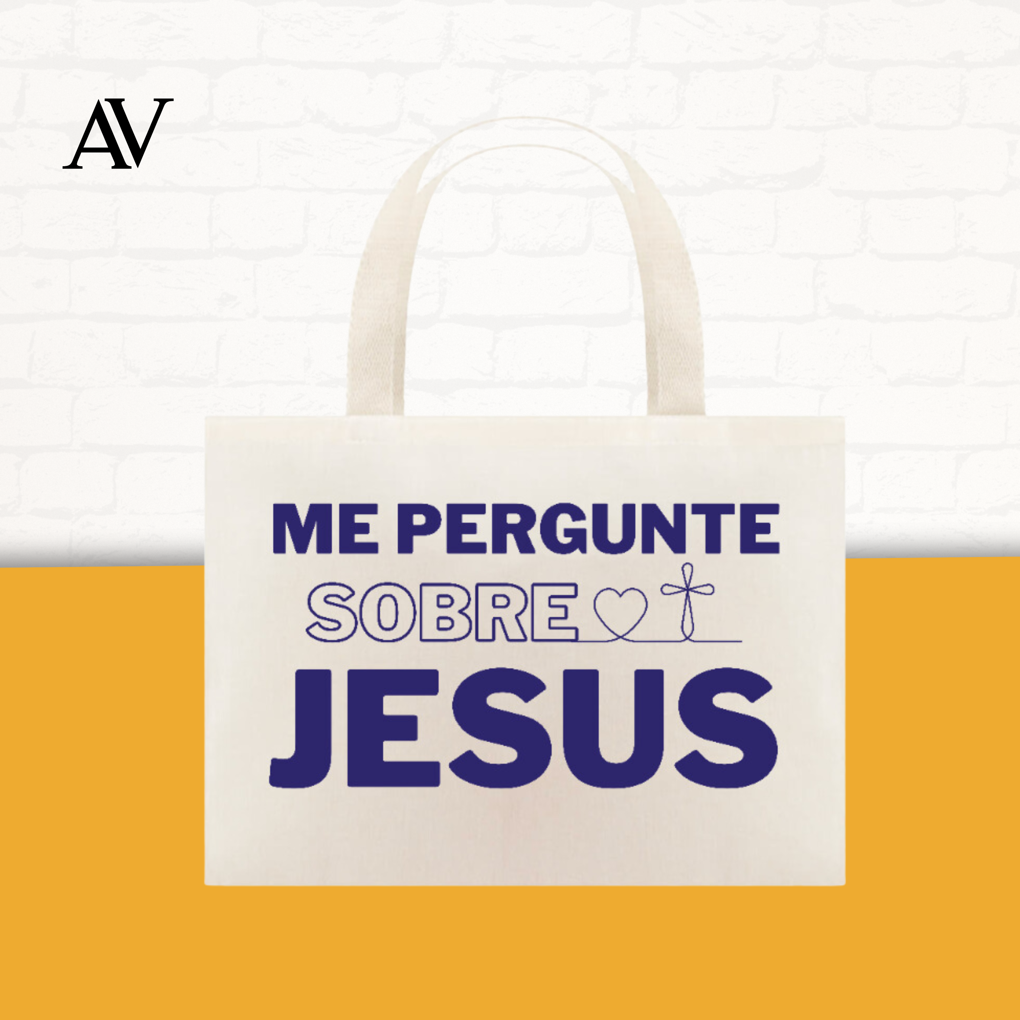 Me pergunte sobre Jesus | Ecobag
