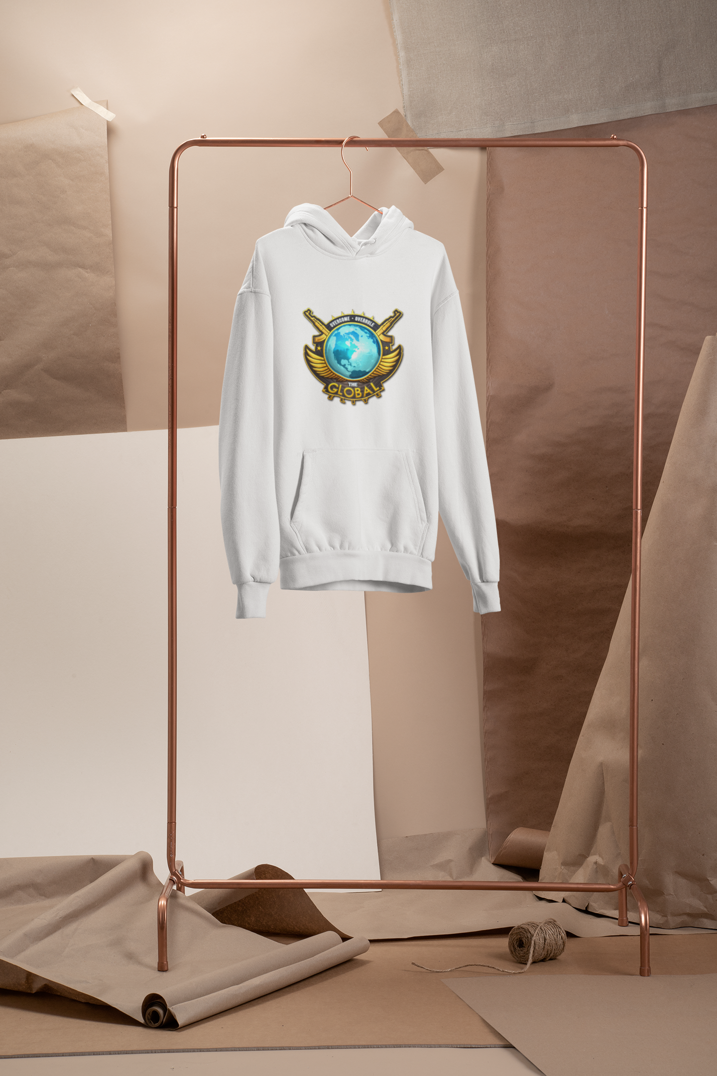 Moletom Canguru The Global Elite