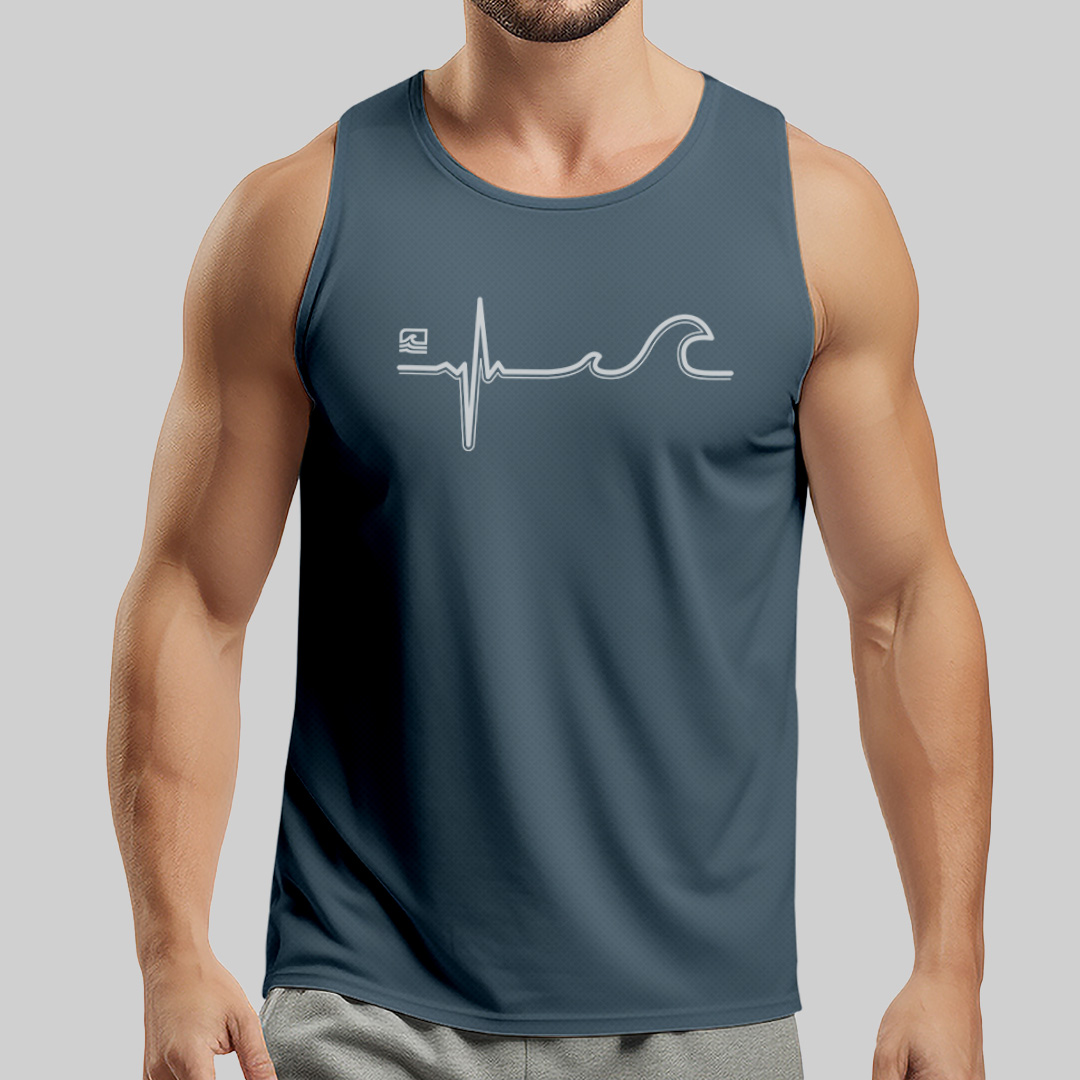 Regata Masculina Dry Fit - No Ritmo das Ondas - Essence Surf