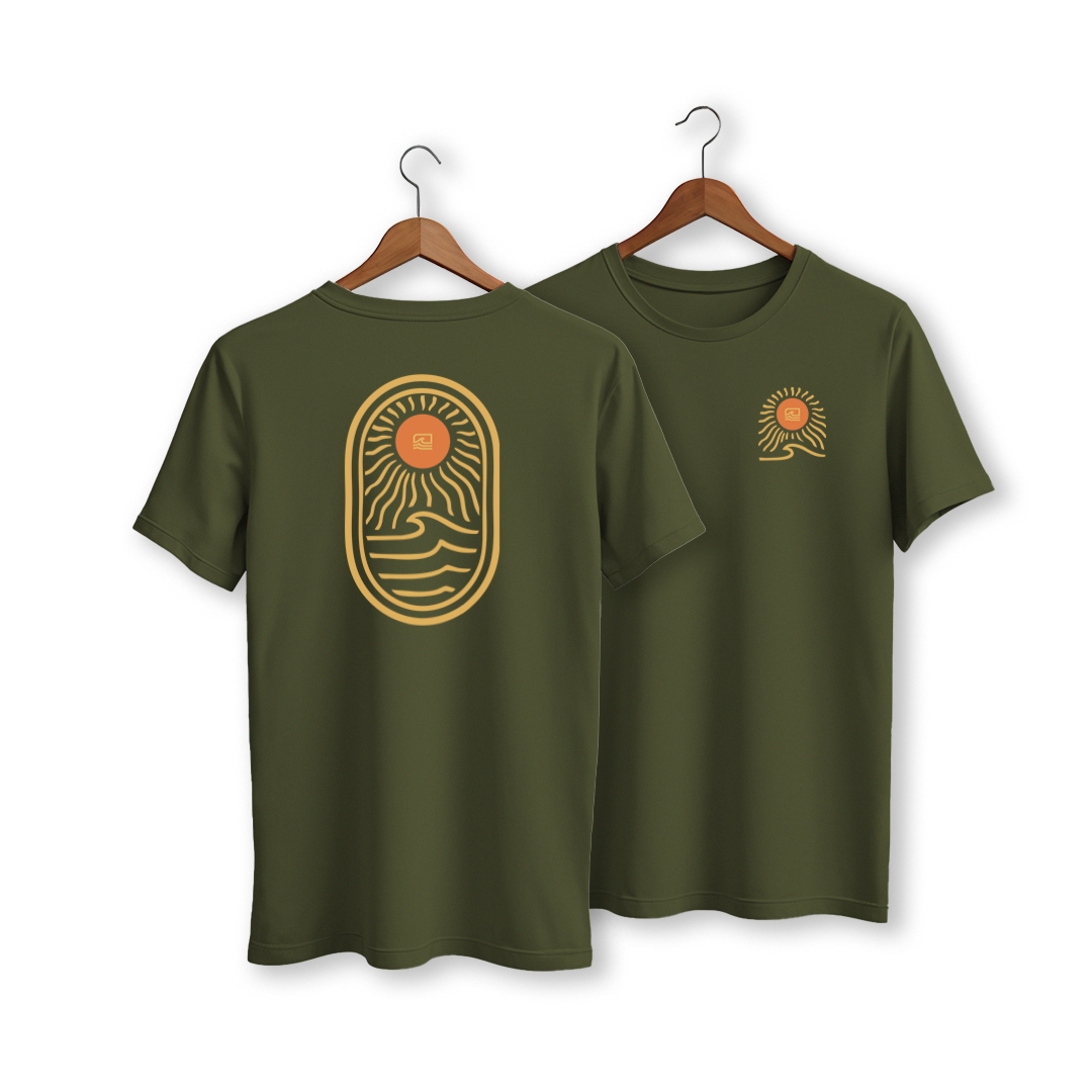 Camiseta Prime - Golden Waves - Essence Surf