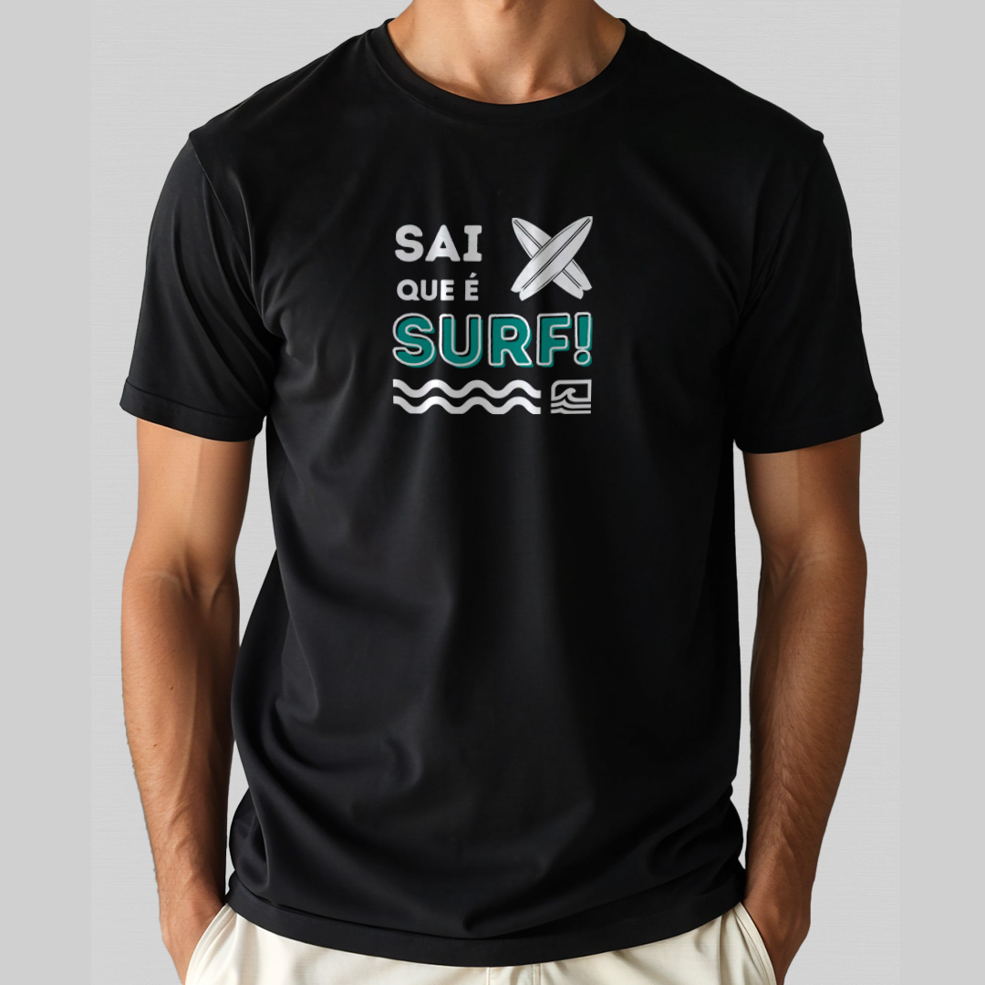 Camiseta Prime - Sai que é Surf (Cor) - Essence Surf
