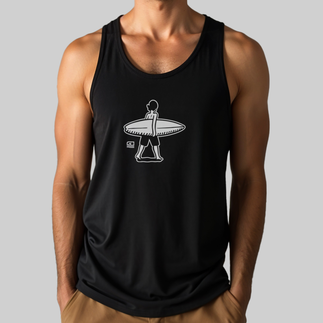 Regata - Bora pra Água (preto) - Essence Surf