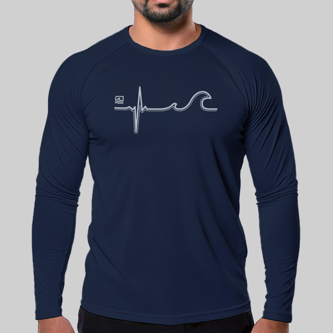 Camisa Dry Fit Manga Longa - No Ritmo das Ondas - Essence Surf
