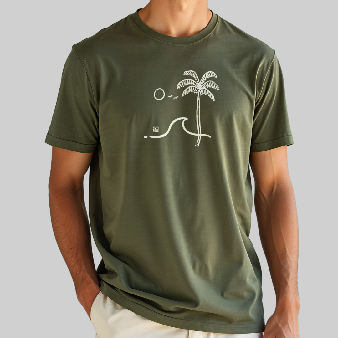 Camiseta Prime - Rascunho do Paraíso (cor) - Essence Surf