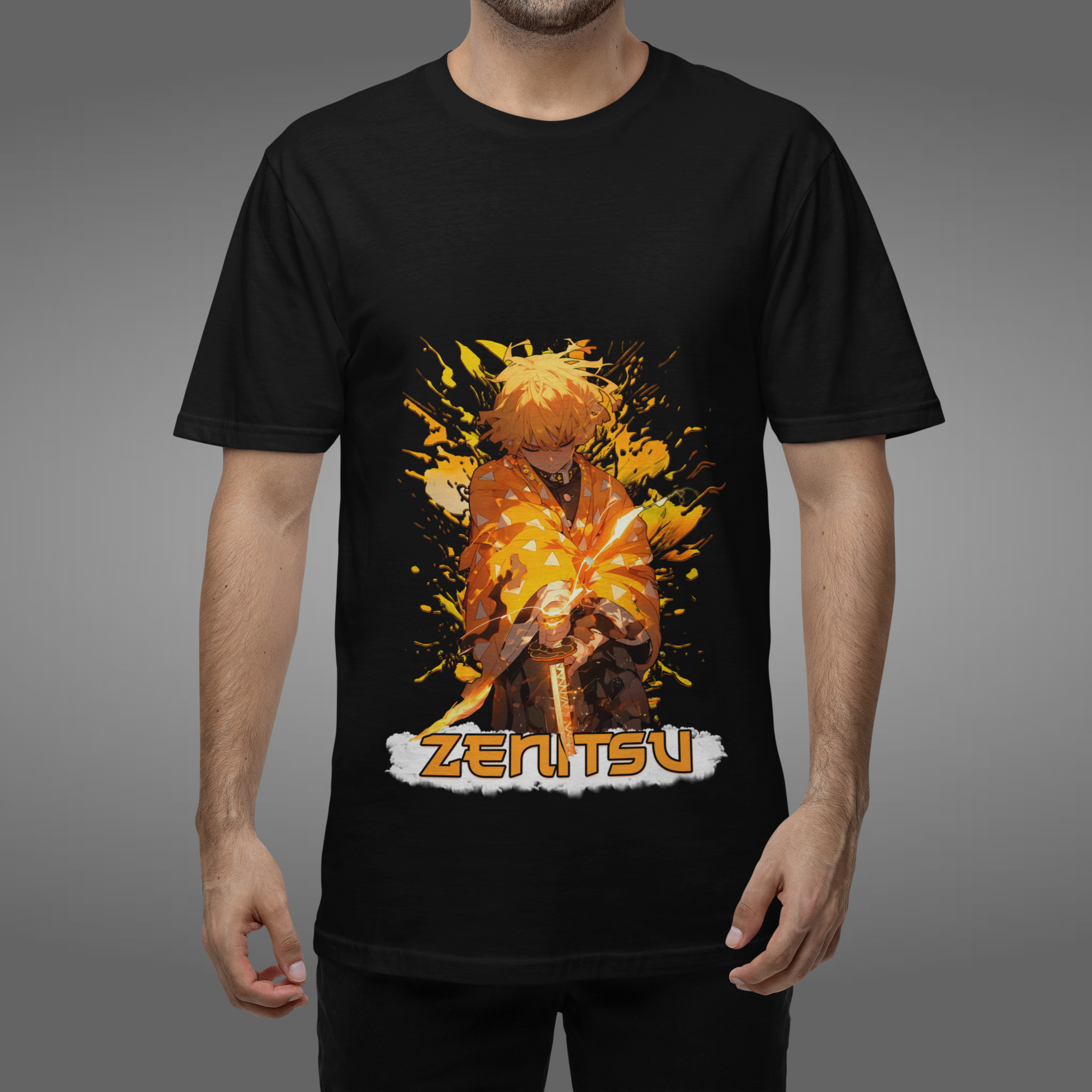 Camiseta Zenitsu - Unissex