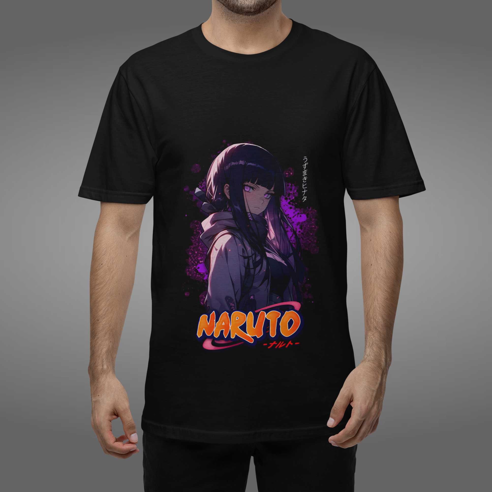 Camiseta Hinata Hyuuga - Unissex