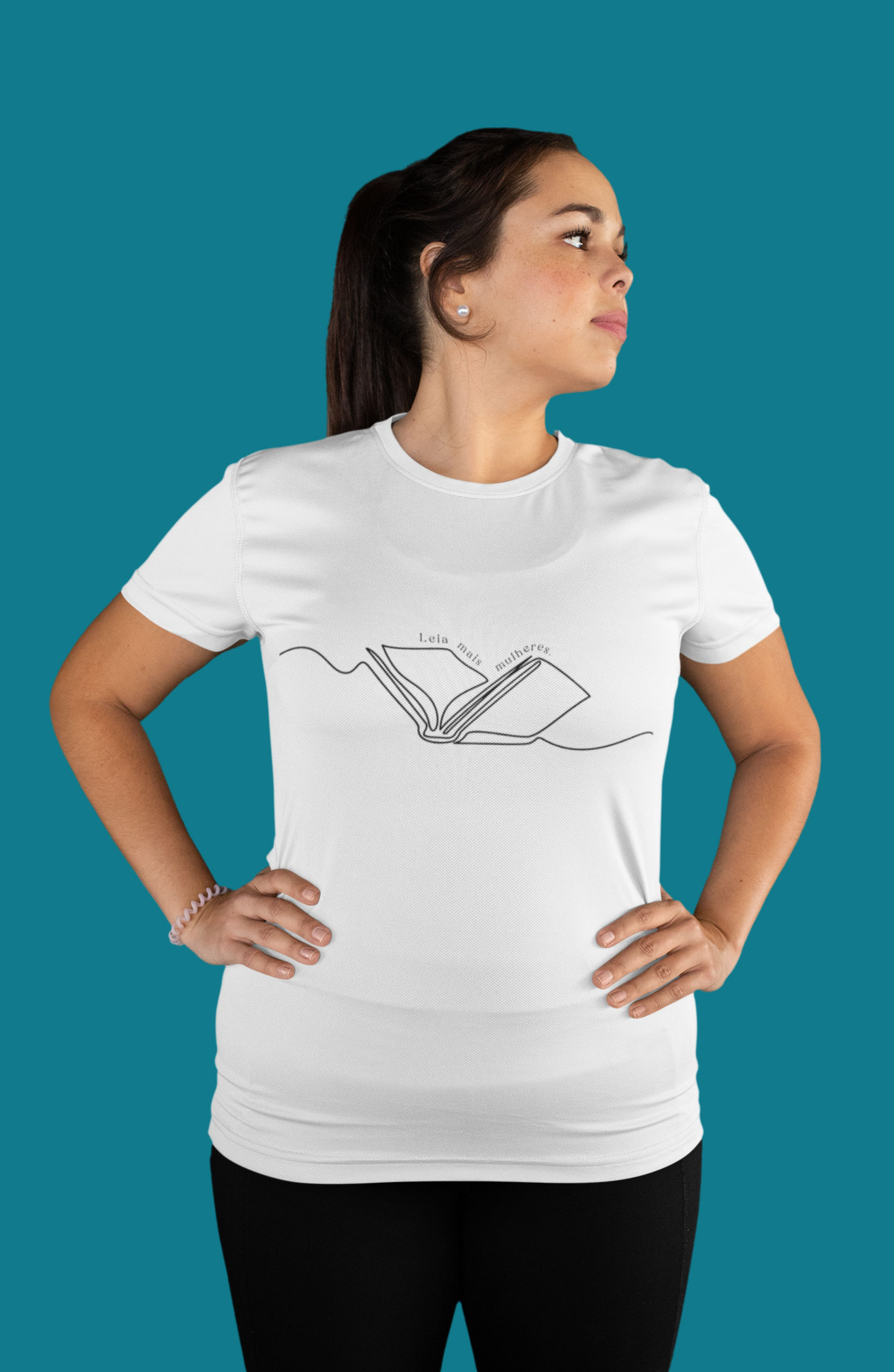 Camiseta Plus Size Leia mais Mulherees