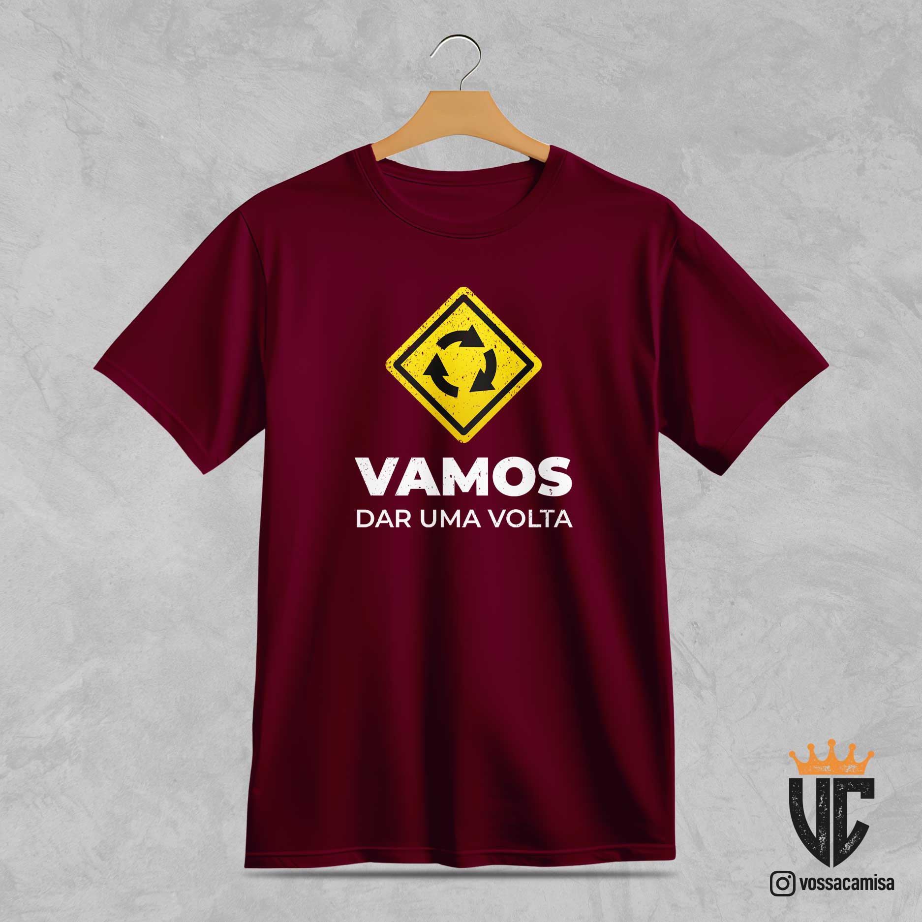 Camiseta Vamos Dar Uma Volta - Quality
