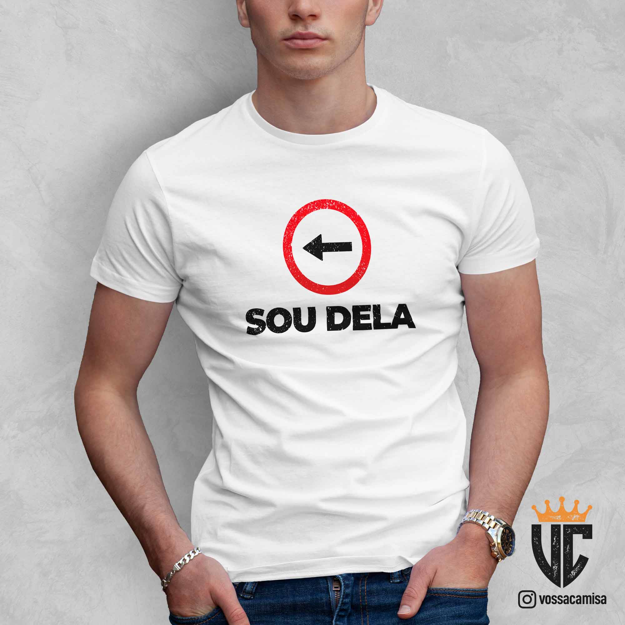 Camiseta Sou Dela - Quality