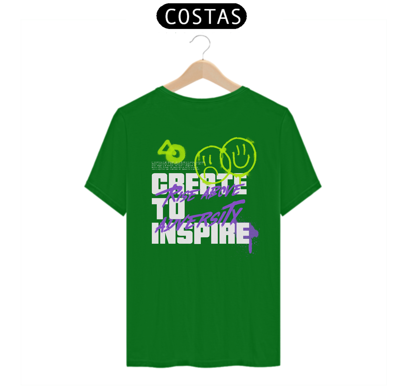 Camiseta Keep on Moving - Linha Quality