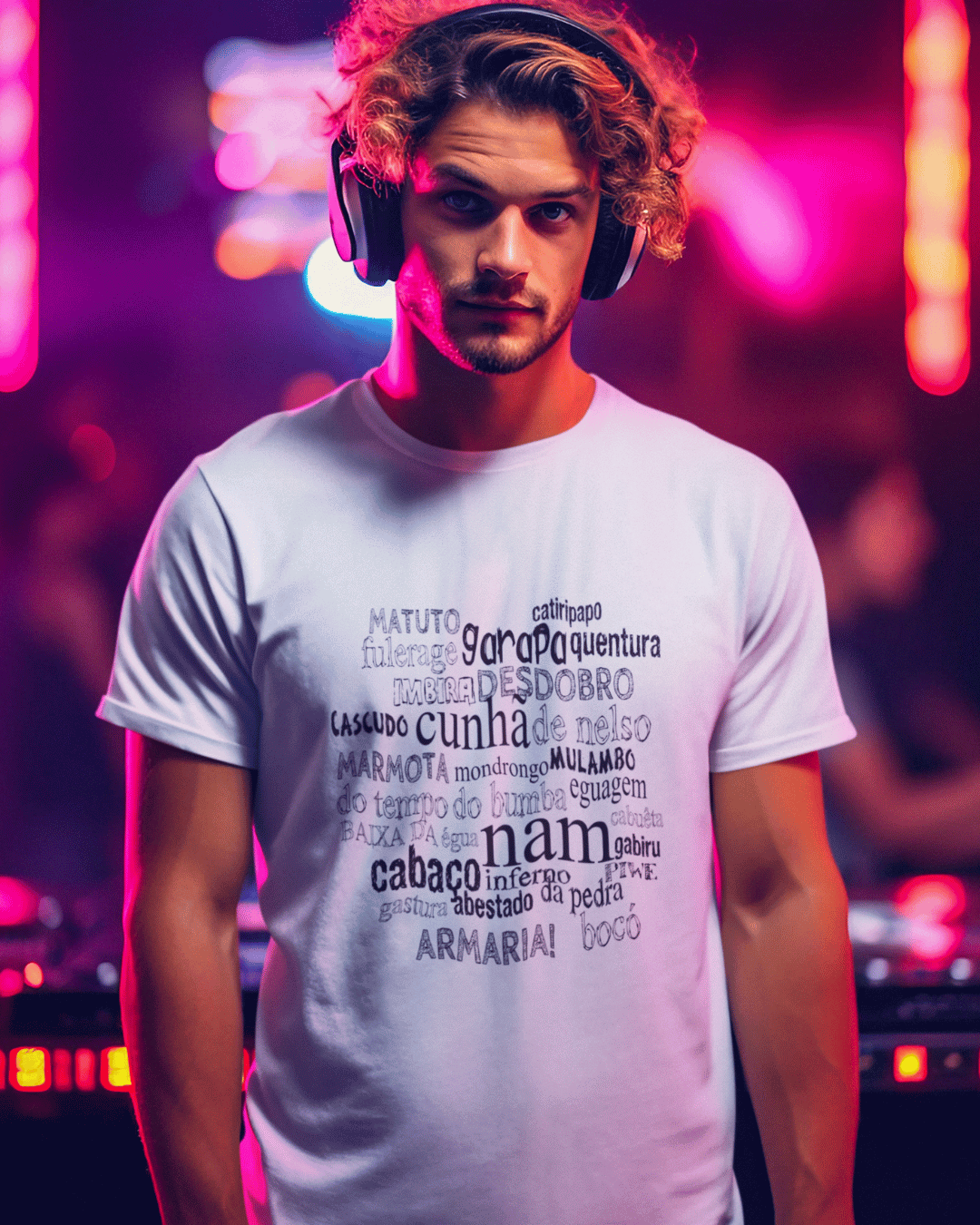 Camiseta Dialetos Masculino