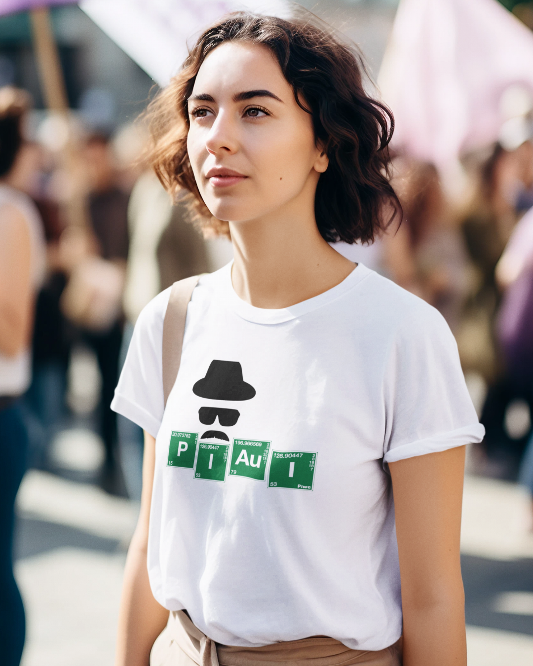 Camiseta Piauí Breaking Bad Baby Long Feminina