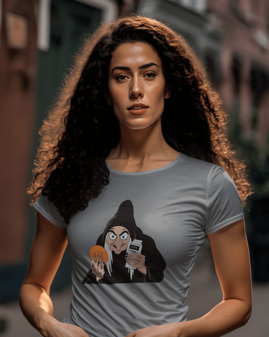 Camiseta Manga com Leite Baby Long Feminina