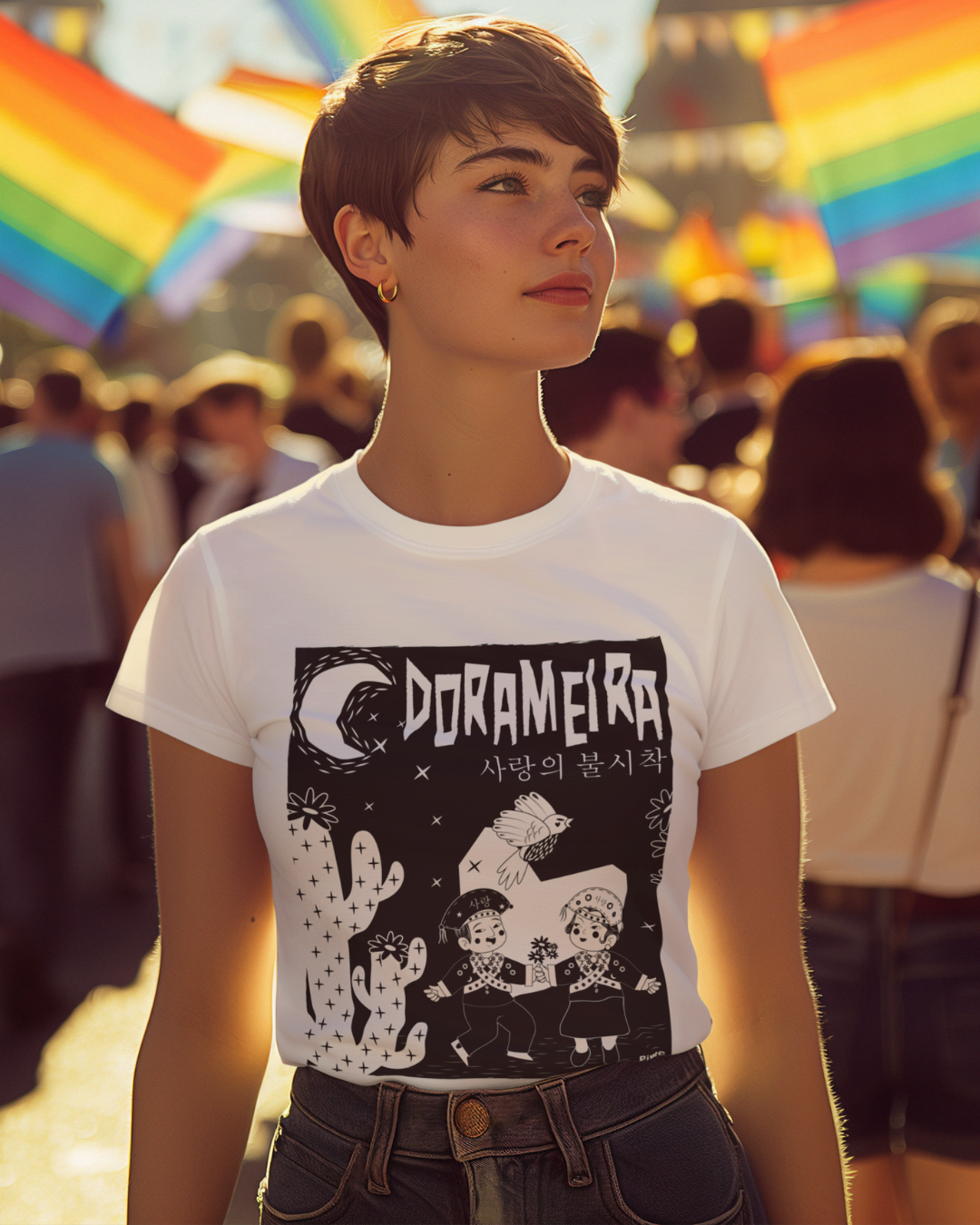 Camiseta Dorameira no Sertão Baby Long