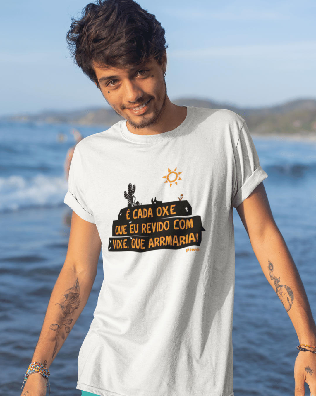 Camiseta É Cada Oxe Masculina