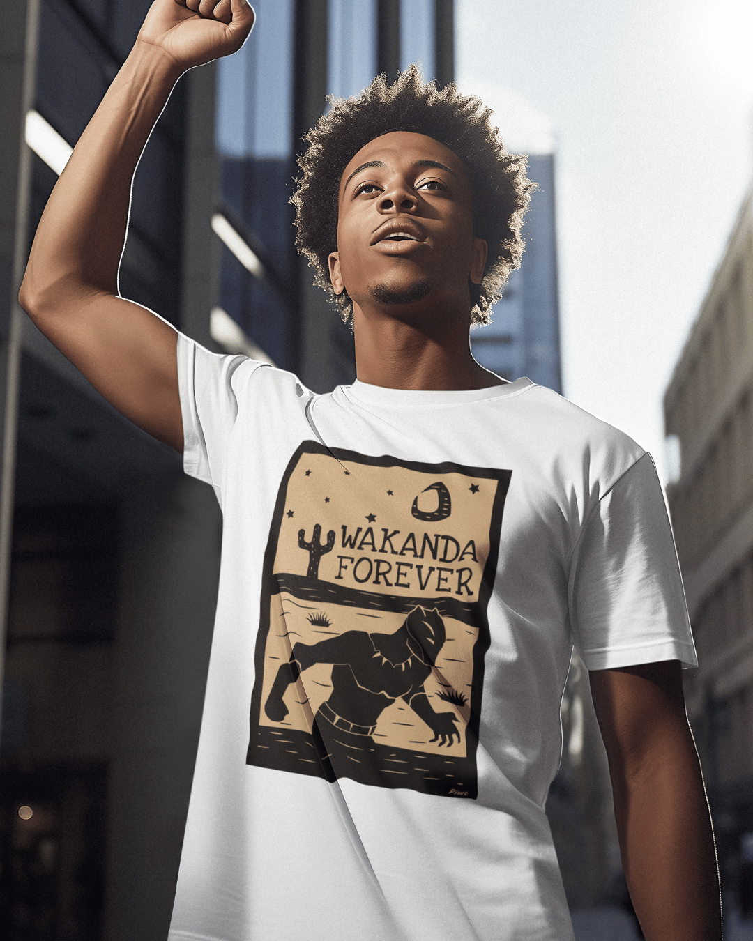 Camiseta Wakanda Forever Masculina