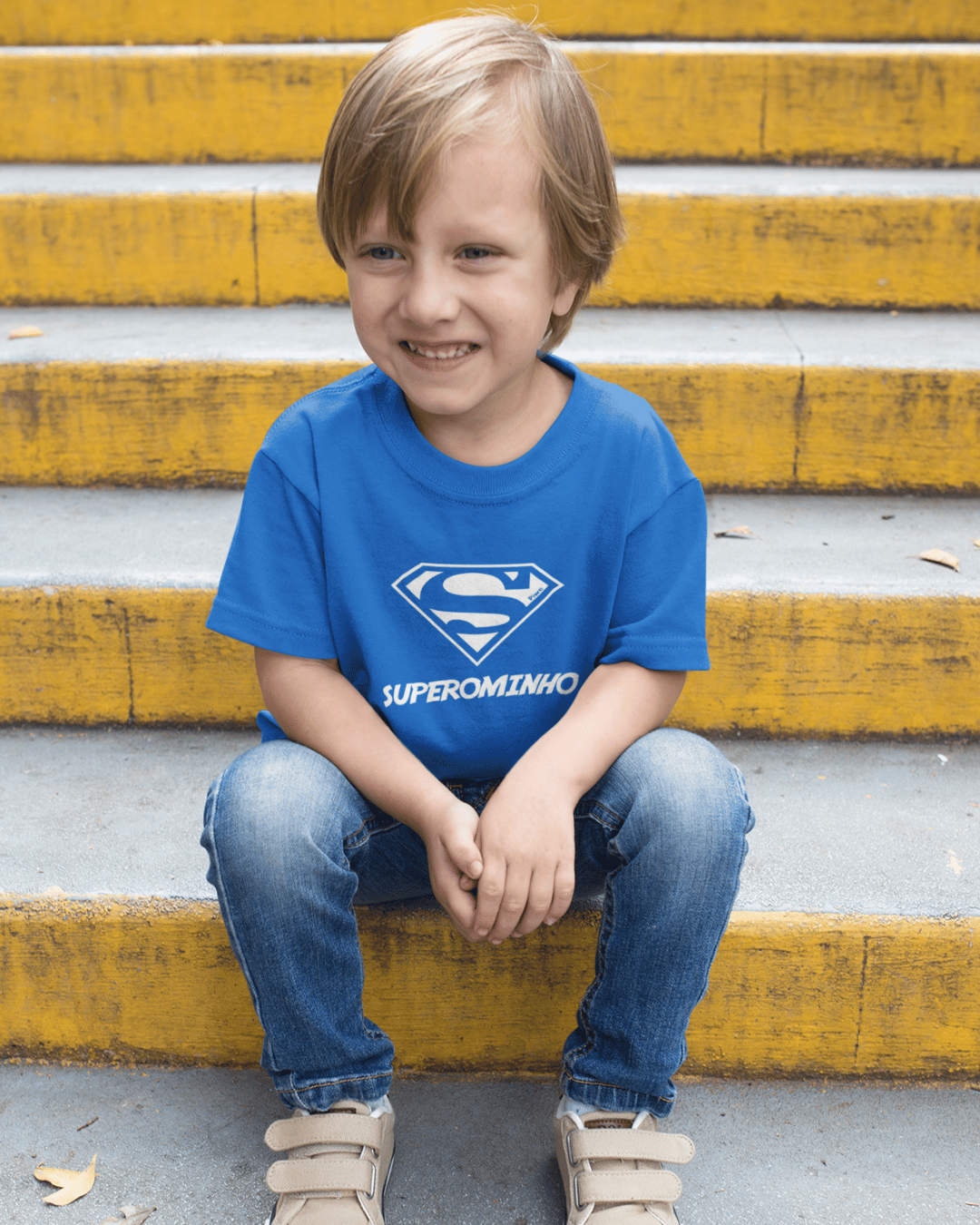 Camiseta Superominho Infantil