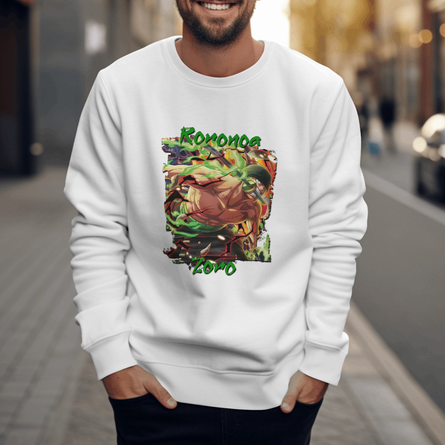 moletom de anime  - One Piece, Zoro