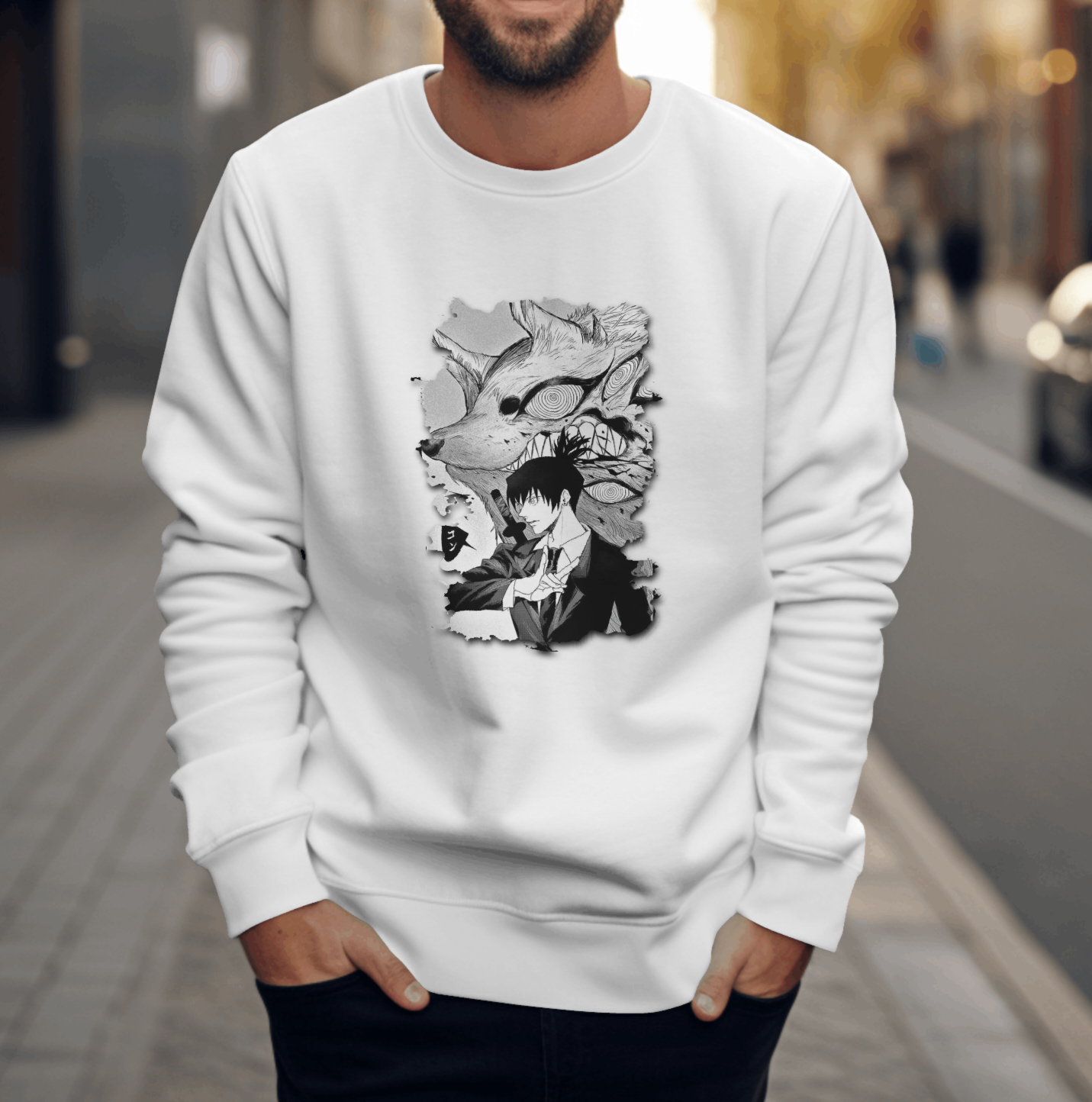 moletom de anime - Chainsaw man, Aki