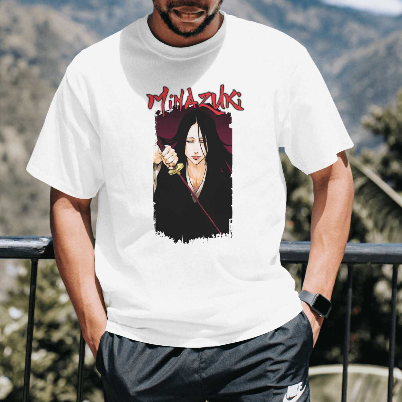 Nome do produto: camiseta anime Bleach - Minazuki