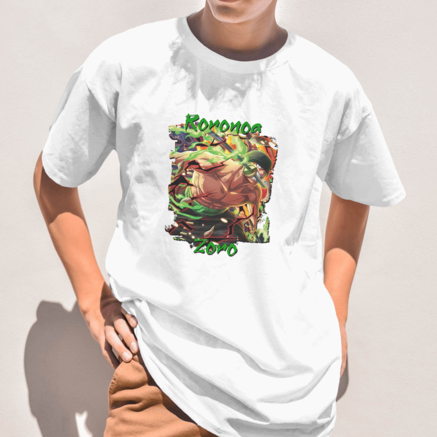 camiseta de anime - One Piece, Zoro