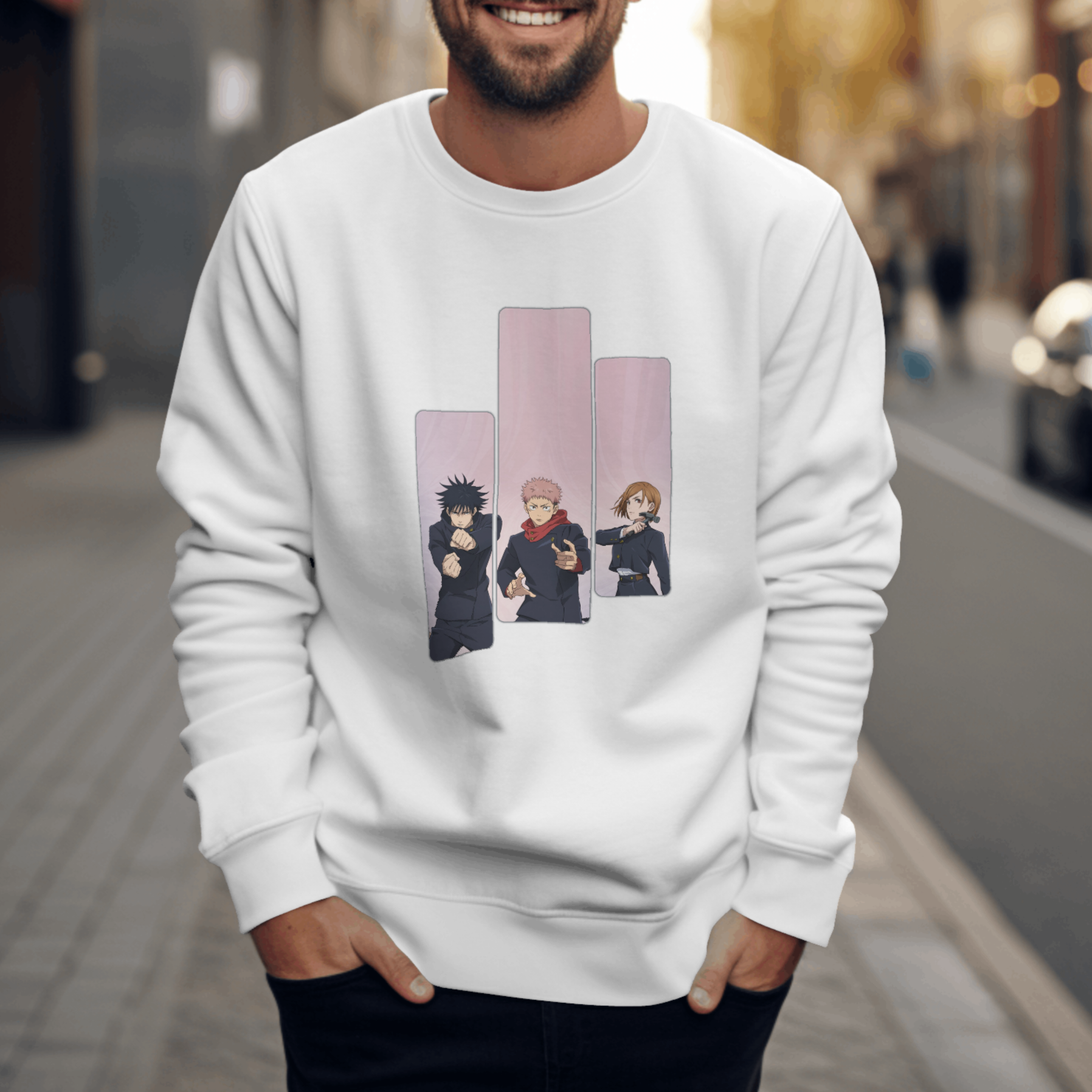 moletom de anime - jujutsu kaisen