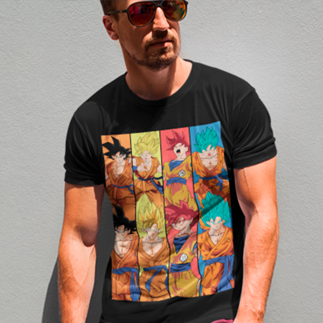 Goku transformações