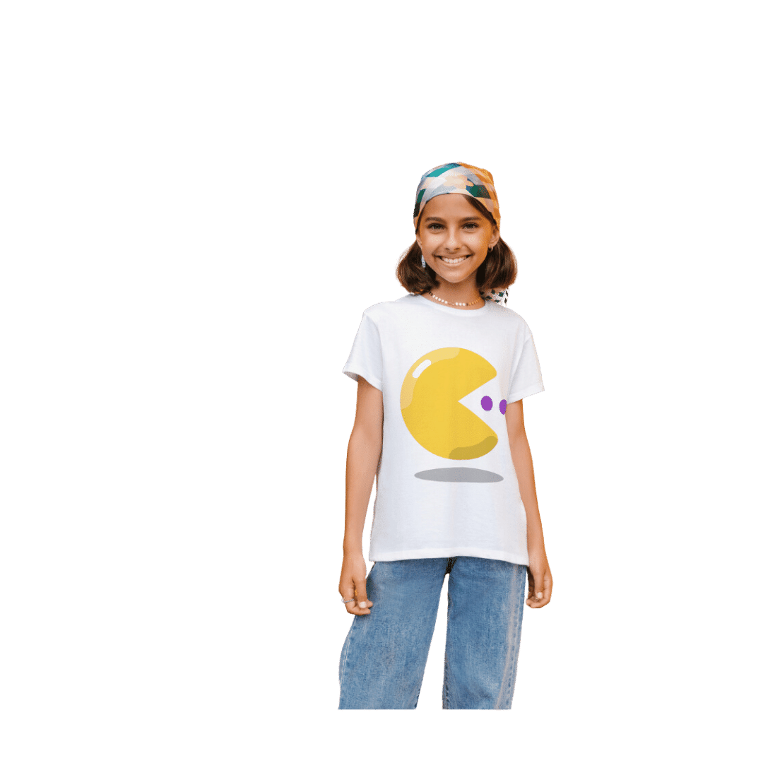 Camisa Infantil Pac-Man 
