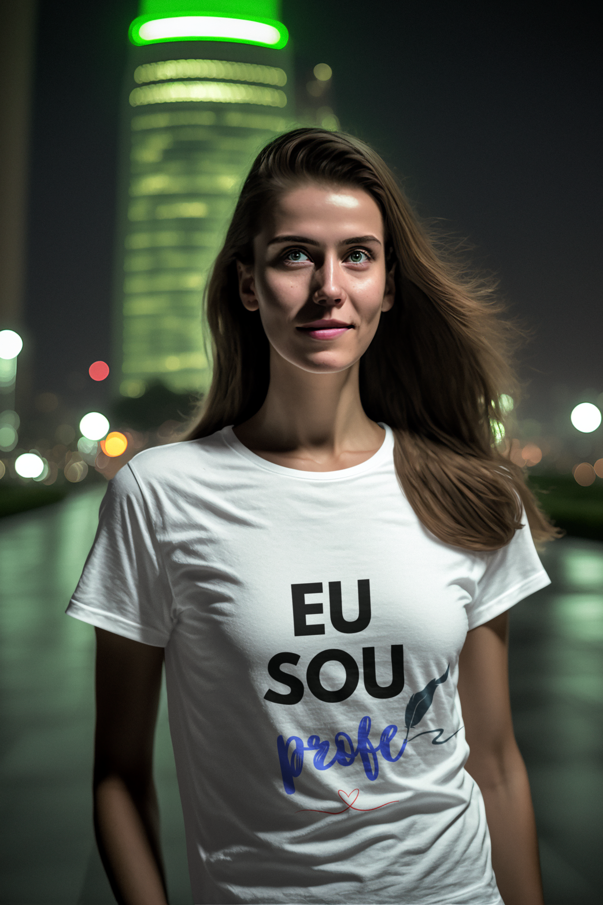 Nome do produto: Camiseta eu sou profe 