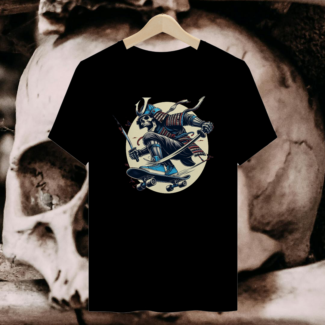 Samurai Skull Plus Size