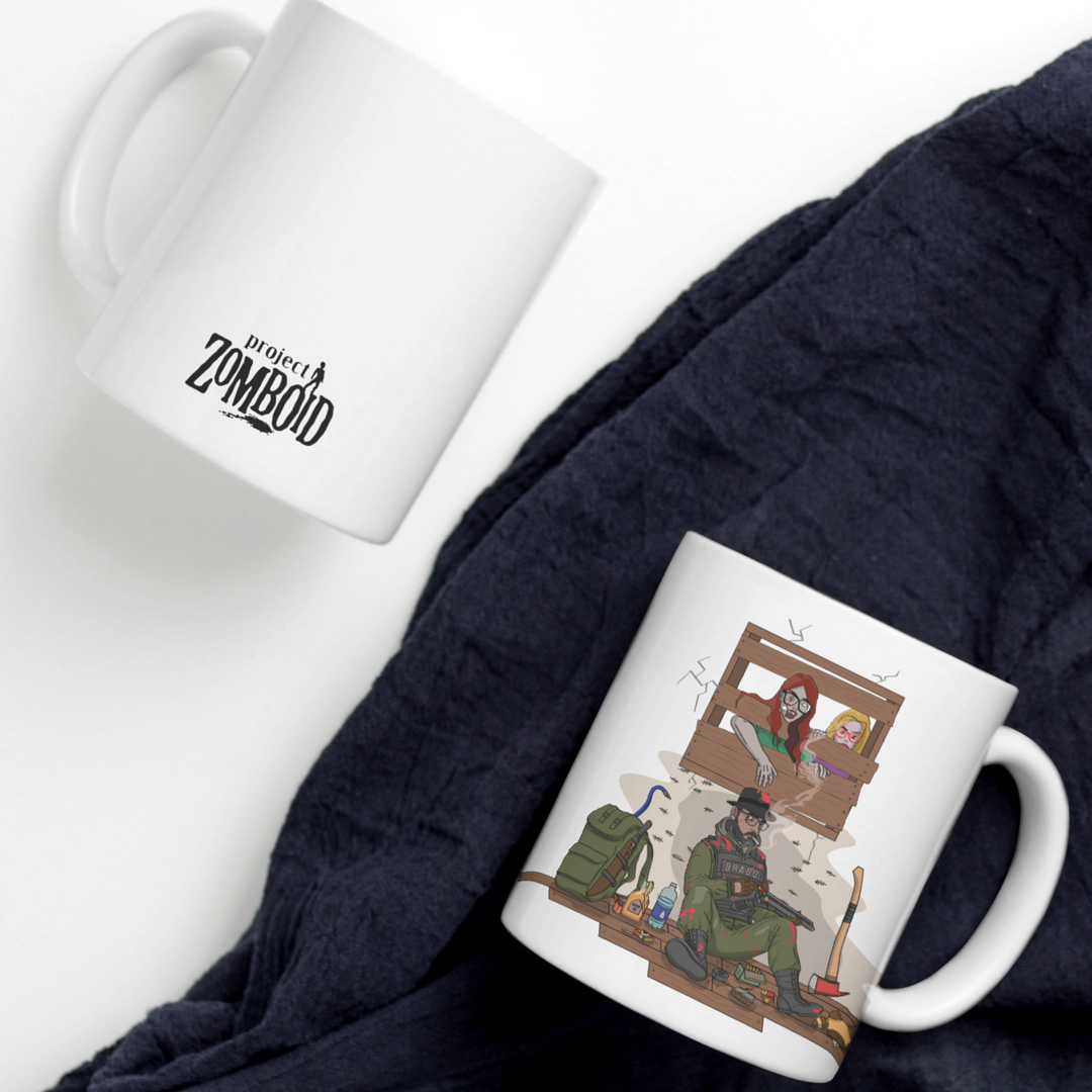 Caneca Marks Brabo com Markolina e Naomi Zumbi