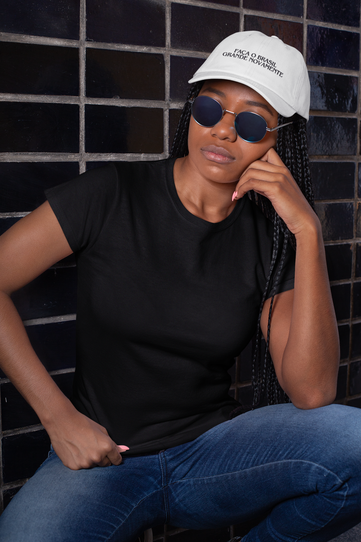 Nome do produto: Boné Faça o Brasil Grande Novamente