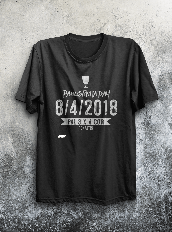 Paulistinha Day - Preta e Chumbo