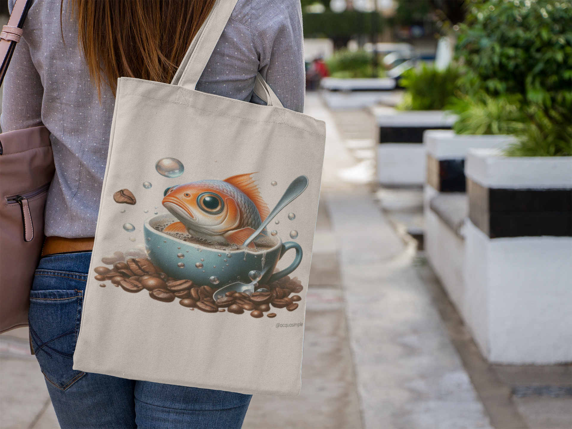 Ecobag Hora do café