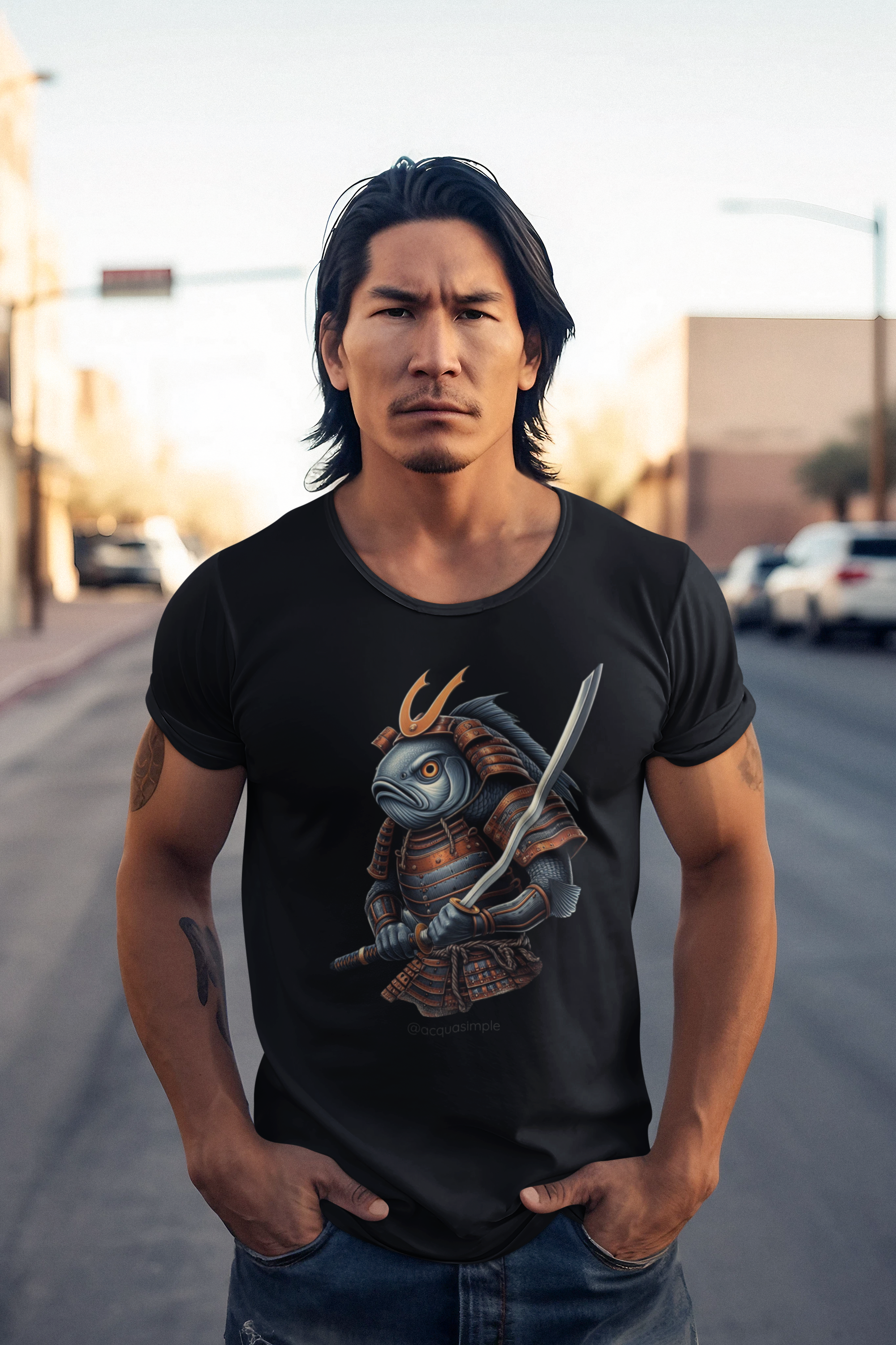 Samurai do aquário