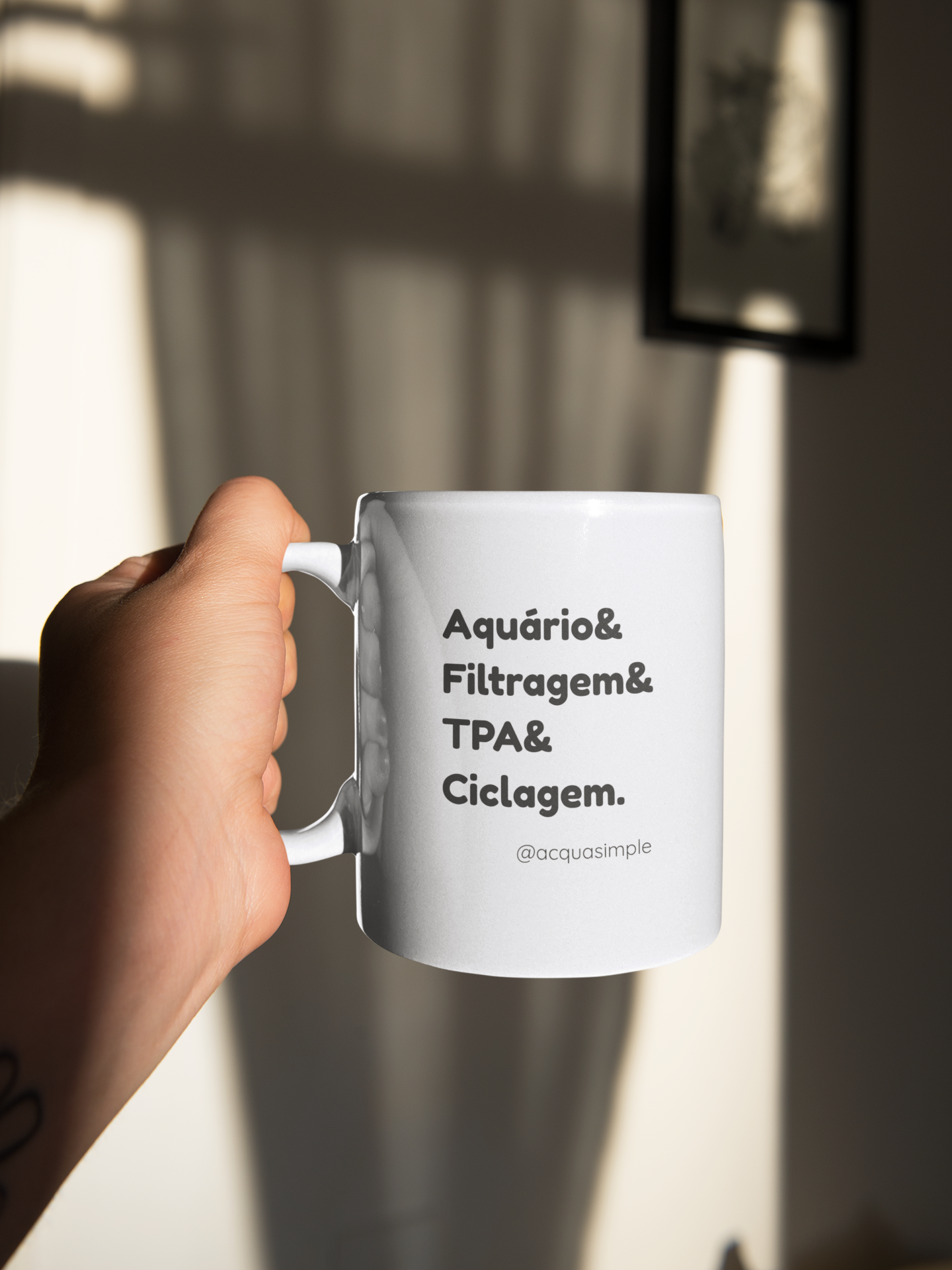 Caneca Aquario Filtragem & TPA