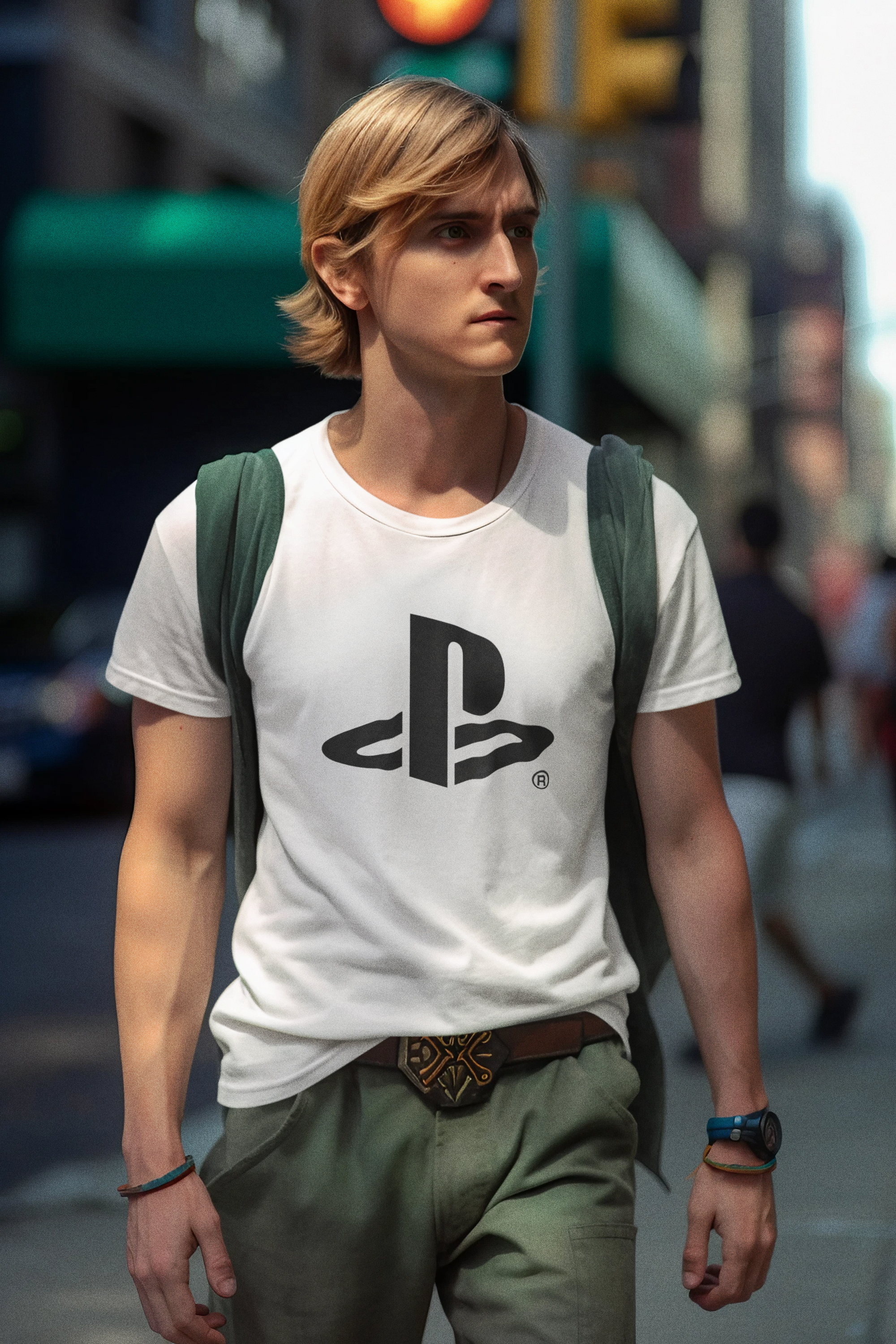 Camiseta - Playstation Logo