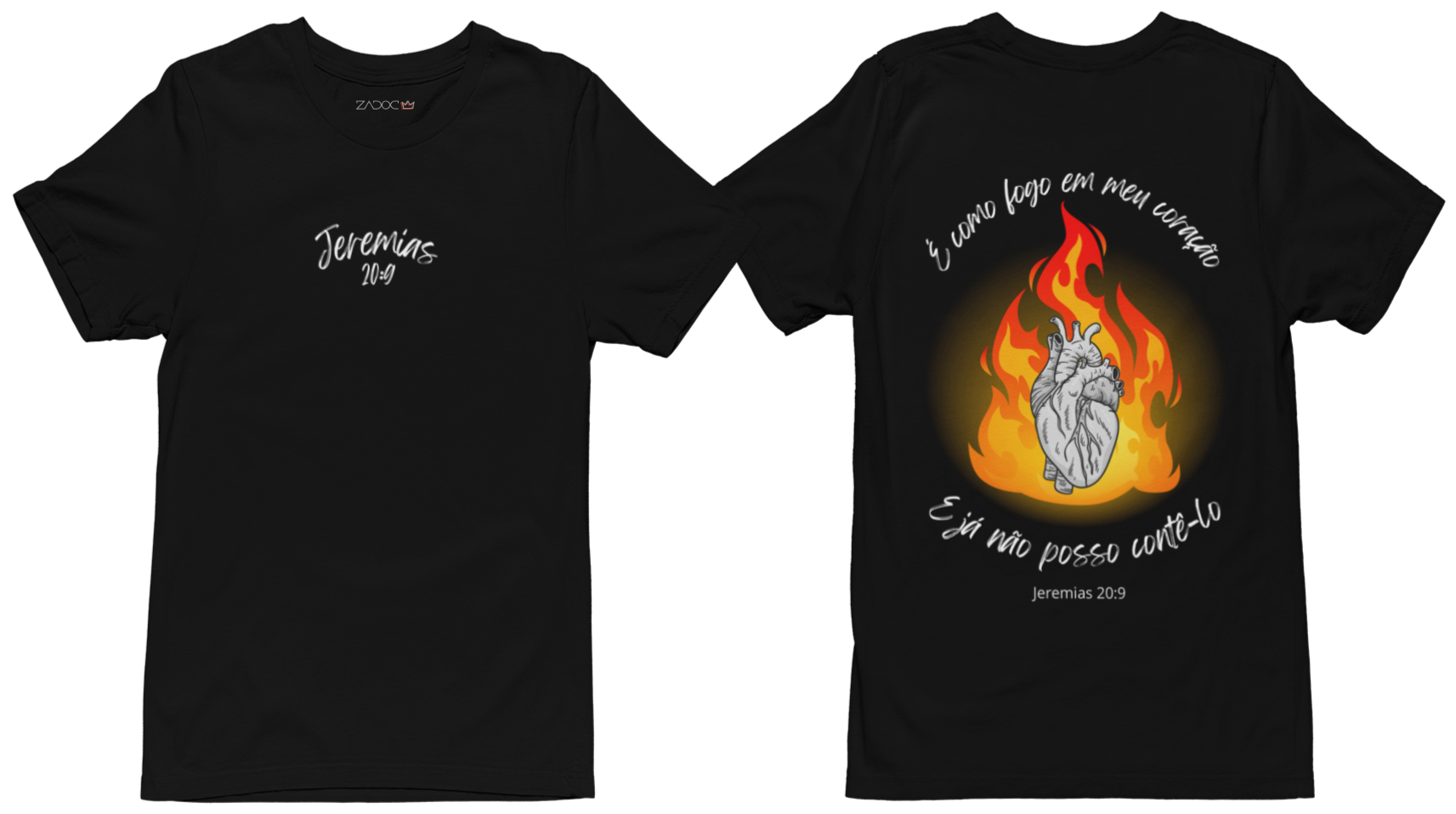 Jeremias 20:9 | Fogo em meu peito
