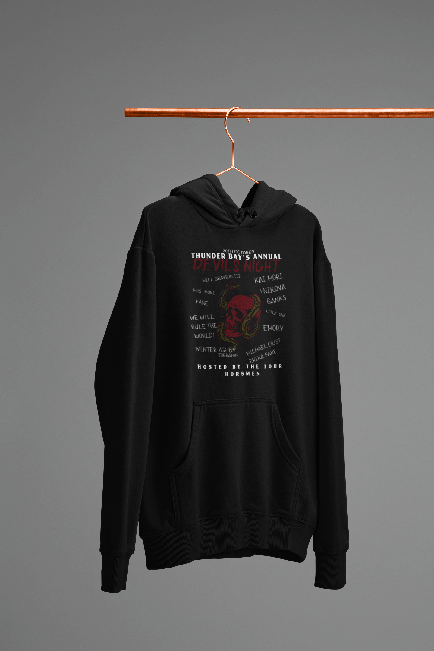 Moletom Devil's Night