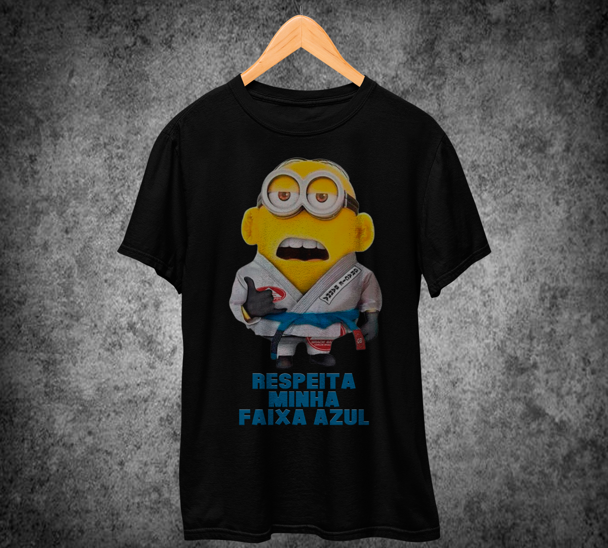 T-Shirt RESPEITA MINHA FAIXA AZUL