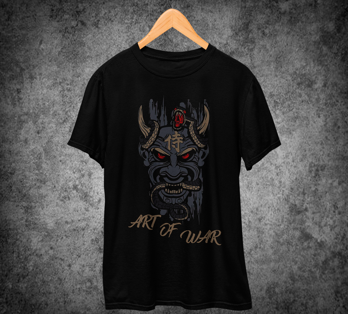 T-Shirt ART OF WAR - SAMURAI
